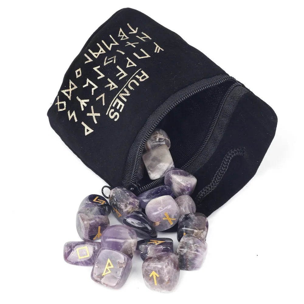 25PCS Rune Stone Set