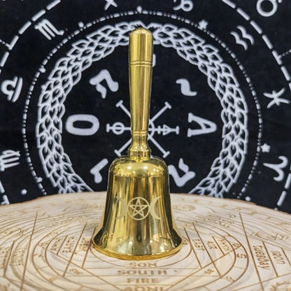 Triple Moon Altar Bell