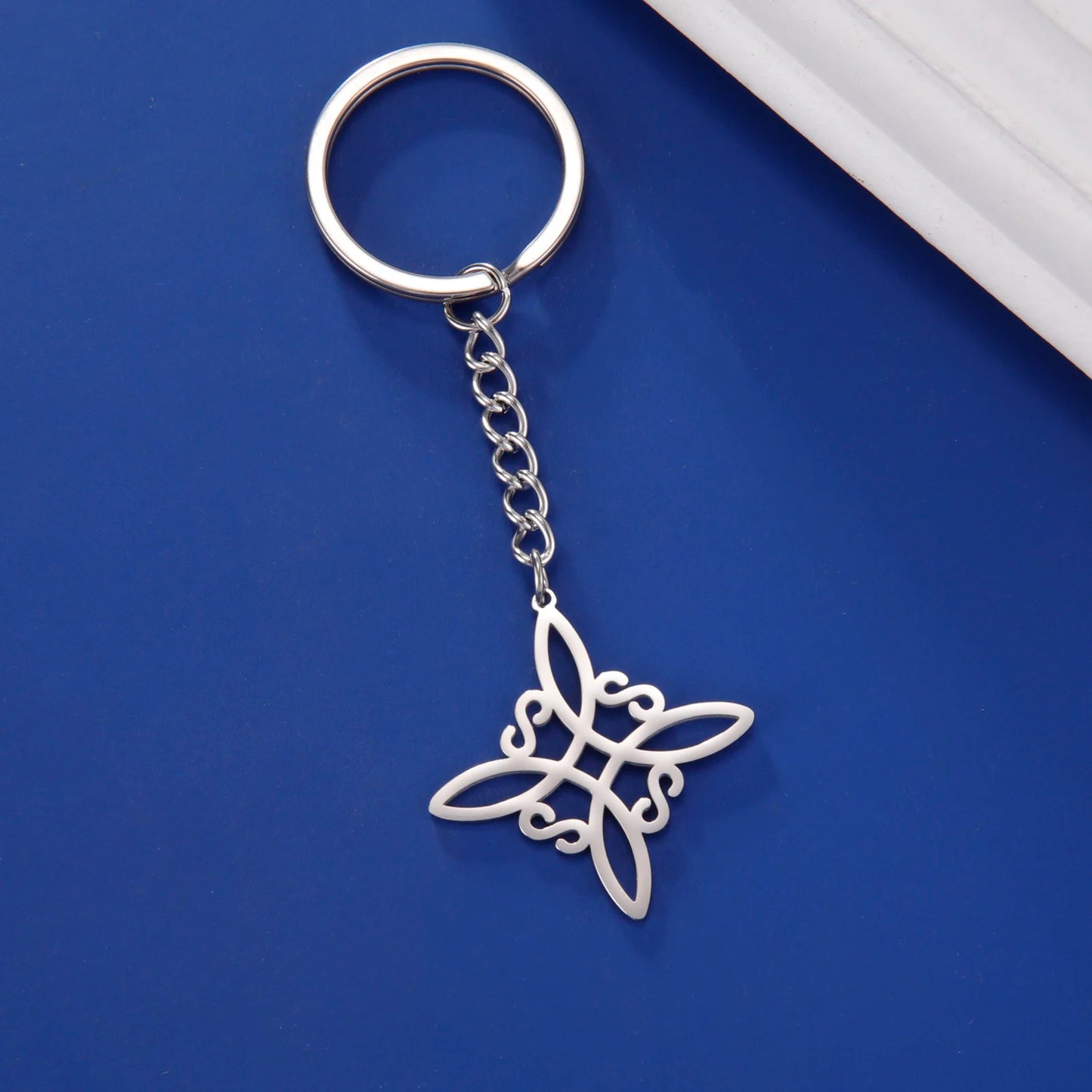 Witch Knot Keychain Lucky Amulet