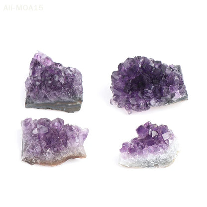 1PC Natural Amethyst Cluster Quartz Crystal