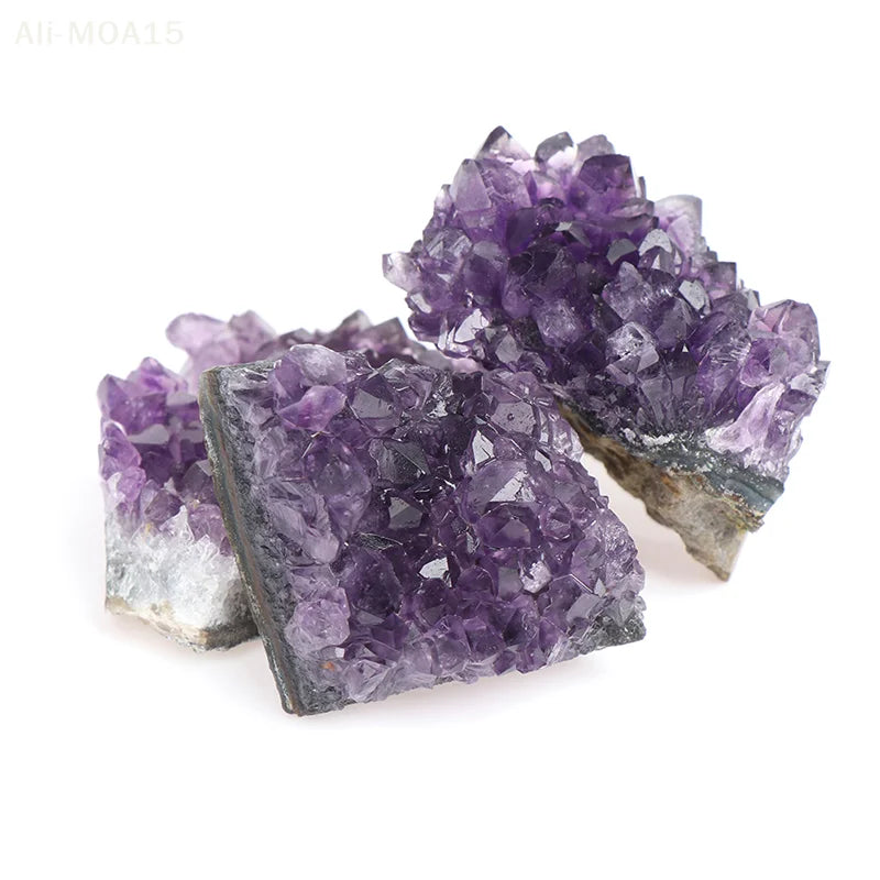 1PC Natural Amethyst Cluster Quartz Crystal