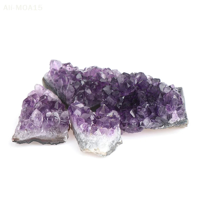 1PC Natural Amethyst Cluster Quartz Crystal