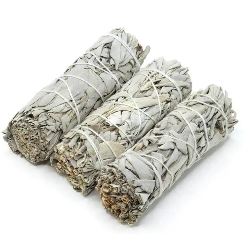 White Sage Bundles Natural White Sage Grass Sticks Pure Leaf Smoky Indoor Purification Grass Home Office Cleansing Bundle